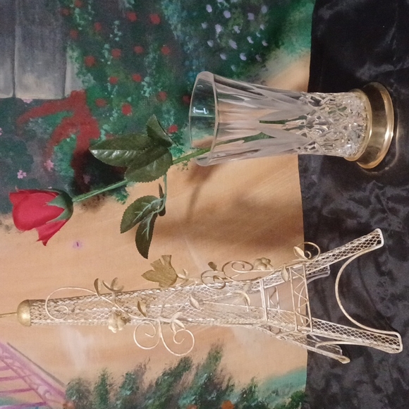 KILLARNEY " Irish Crytal Glass Vase - Picture 3 of 7